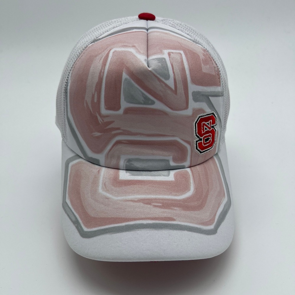 Adidas NC State Wolfpack‎ Trucker Hat Cap Womens One Size Snapback